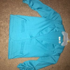 Turquoise blazer